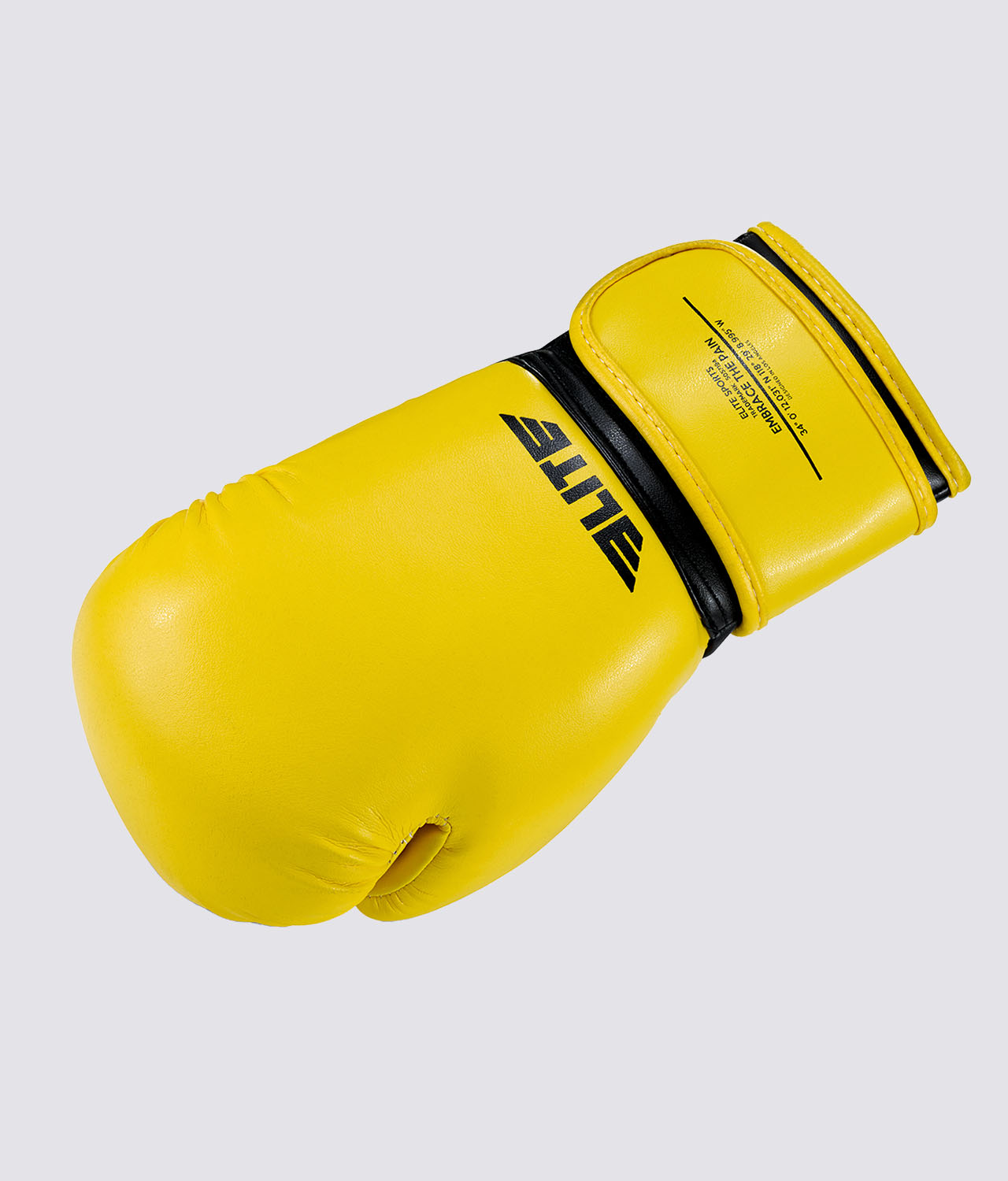 Elite Sports Plain Yellow Kids' Boxing Gloves