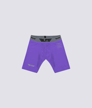 Adults' Purple Compression Muay Thai Shorts