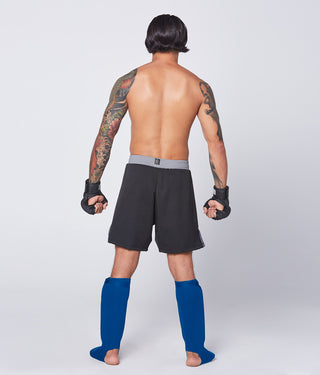 Adults' Standard Blue Training Shin Guards