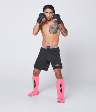 Standard Pink Training Shin Guards for Adults