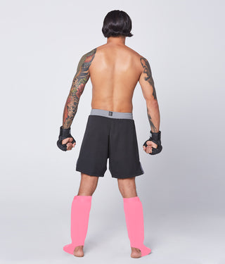 Adults' Standard Pink Taekwondo Shin Guards
