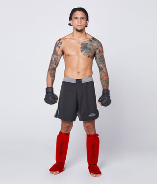 Adults' Standard Red Training Shin Guards