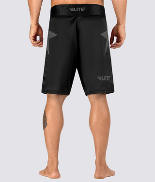 Adults' Star Sublimation Black/Gray Training Shorts