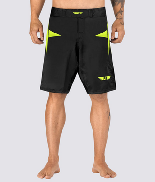 Mens' Star Black/Hi Viz Wrestling Shorts