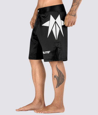 Adults' Star Sublimation Black/White Training Shorts