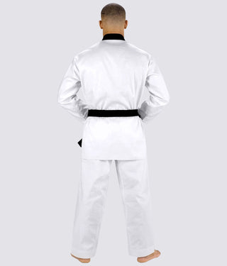 Elite Sports Ultra Light Preshrunk USA Taekwondo Approved Black/White Adult Taekwondo - TKD Gi