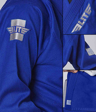 Core Blue Brazilian Jiu Jitsu BJJ Gi Unifrom for Kids