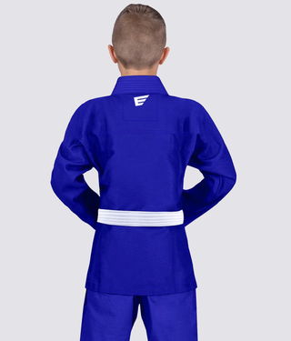 Elite Sports Ultra Light Preshrunk Comfortable & Secure Blue Kids Adult Judo Gi