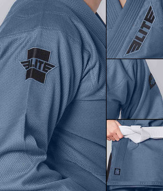 Core Gray Brazilian Jiu Jitsu BJJ Gi Unifrom for Kids