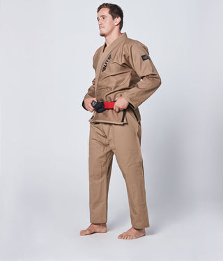 Men's Core Khaki Brazilian Jiu Jitsu BJJ Gi