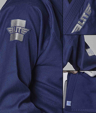 Core Navy Brazilian Jiu Jitsu BJJ Gi Unifrom for Kids