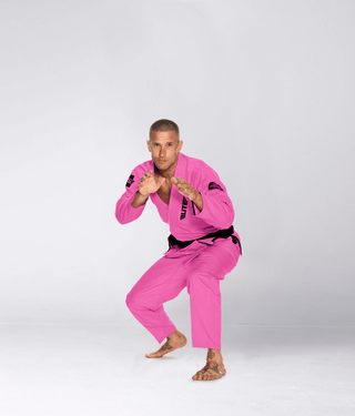 Core Pink Brazilian Jiu Jitsu Gi BJJ Uniform for Men