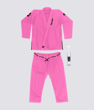 Core Pink Brazilian Jiu Jitsu Gi BJJ Uniform for Men