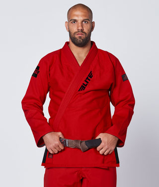 Core Red Brazilian Jiu Jitsu Gi BJJ Uniform for Men