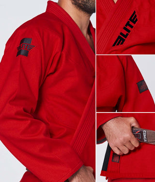 Core Red Brazilian Jiu Jitsu Gi BJJ Uniform for Men
