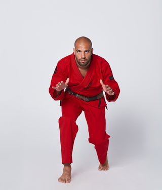 Core Red Brazilian Jiu Jitsu Gi BJJ Uniform for Men