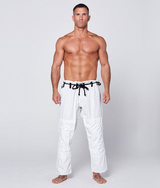 Core White Brazilian Jiu Jitsu Gi BJJ Uniform for Men