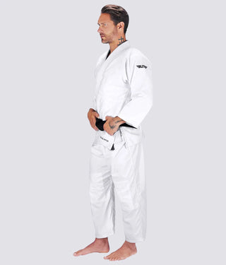 Adults' Ultra Light Preshrunk White Adult Judo Gi