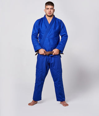 Essential Blue Brazilian Jiu Jitsu Gi BJJ Uniform for Men