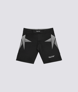 Adults' Star Sublimation Black/Gray Training Shorts
