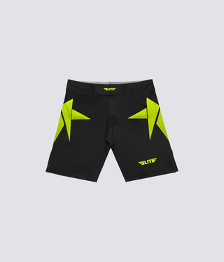 Mens' Star Black/Hi Viz Wrestling Shorts