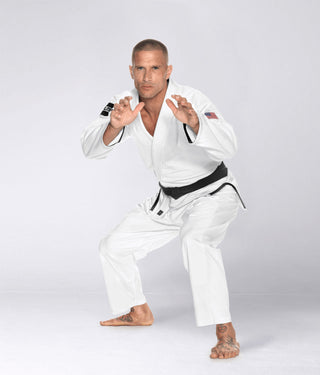Men's Premium USA White Brazilian Jiu Jitsu BJJ Gi